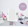 thumbnail image 6 of Conair LED Lighted Makeup Mirror with Storage, 1X Magnification, Hidden Storage Box and Tray Included BETP3ST, 6 of 6