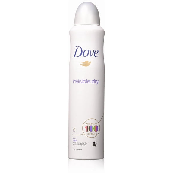 Dove Dry Spray Antiperspirant 48 hours, Invisible Dry Revive, 10.0 Ounce Pack of 2