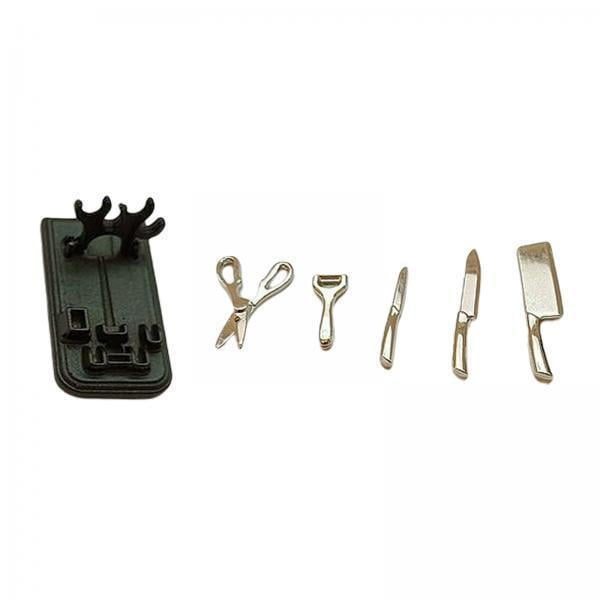 2x 6 Uds Herramienta de Cocina en Mini Jugue Simulación Micor Piezas de Juguetes Muñeca Accs Accesorios Ornamento pa Juguete CUTICAT Casa de muñecas en miniatura