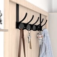 thumbnail image 6 of kkbbma under $5 Over The Door Hooks - Door Hanger Hooks for Hanging, Over The Door Towel Racks for Bathroom, Over The Door Hanger for Coats and Towels, Coat Rack Hat Rack, 6 of 6