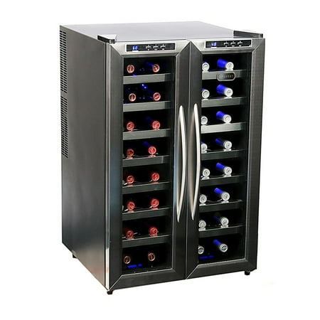 Whynter WC-321DD 32-Bottle Dual Temperature Zone Wine