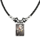 thumbnail image 1 of beauty black cat estilo chino acuarela collar a mano colgante de cuerda de cuero Unbranded M, 1 of 3