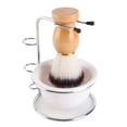 thumbnail image 4 of Kits Support de Brosse de Rasage Bol à Savon de Rasage Kit Portable Outils de Rasage pour la Maison Ensemble pour Hommes, 4 of 7