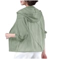 thumbnail image 2 of HongQid Women's UPF 50+ Sun Protection UV Jacket Full Zip Lightweight Jacket Athletic Hoodie, 2 of 9