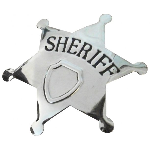 Sheriff Badge Costume Accessory