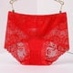 thumbnail image 4 of Gibobby Pantaletas de algodón para mujer Bragas sexis de encaje para mujer, tangas de G, lencería para mujer, Bikini, ropa interior breve, bragas para mujer(Rojo,XL), 4 of 5