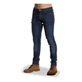 thumbnail image 1 of Jeans Hombre John Leopard Slim Fit Entubados Mezclilla Moda, 1 of 7