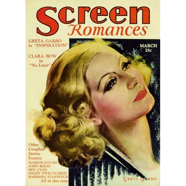 Greta Garbo Movie Poster 11 X 17 Walmart Com Greta Garbo Movie Poster 11 X 17 Walmart Com