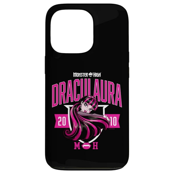 Funda de teléfono Monster High Draculaura Collegiate para iPhone 13 Pro