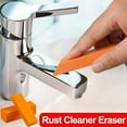 thumbnail image 4 of Reusable Rubber Limescale Eraser, Scratch-Free Water Stain & Rust Remover, Multipurpose Cleaning Eraser for Glass, Stainless Steel, Bathroom and Kitchen, 4 of 10