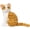 Ginger Cat, variant on 10" Realistic Orange Tabby Cat Plush Toy, Soft Ginger Cat Stuffed Animal, Cute Lifelike Kitten Plush for Kids, Sofa Bedroom Bed Decor, Birthday