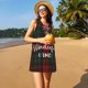 thumbnail image 3 of Fotbe Wonderful Time Christmas Vestido de Verano sin Mangas para Mujer – Vestido Midi Línea A, Estilo Camiseta Floral, Vestido Playero Casual y Fluido, 3 of 7