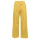 thumbnail image 2 of Gibobby Pantalones de trabajo para hombre Pantalones holgados Vintage rectos de cintura alta con bolsillos y pierna ancha para mujer(Amarillo,M), 2 of 4