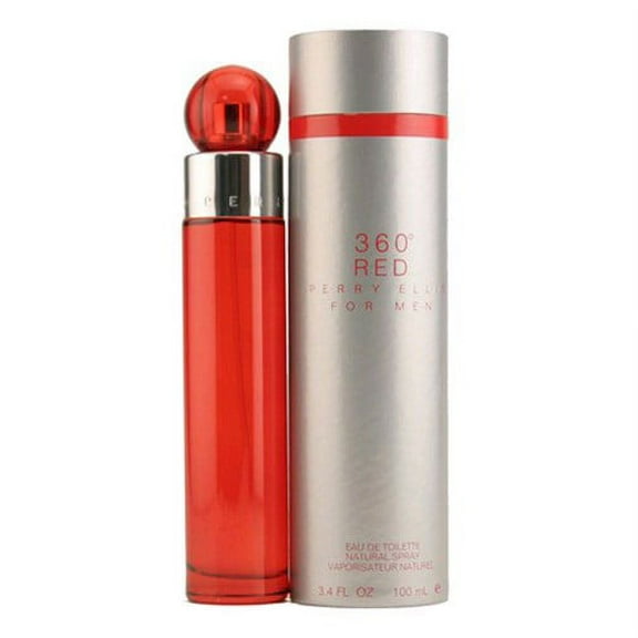 360 Red by Perry Ellis for Men 3.4 oz Eau de Toilette Spray