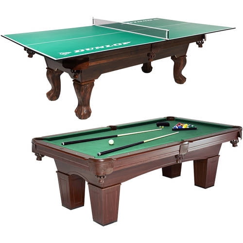 Barrington Billiards Crestmont 8 ft Pool Table with Dunlop 4Piece