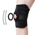 thumbnail image 1 of Rodillera ajustable con ligamentos y rótula abierta, rodillera de tenis, rodillera antideslizante para artritis, dolor de menisco (M), 1 of 5
