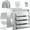 Metal, variant on 4Inch Dryer Vent Wall Duct Kits Dryer Vent Connectors Dryer Vent Wall Plate
