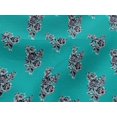 thumbnail image 4 of oneOone Viscose Jersey Fabric Flower Artistic Print Fabric BTY 60 Inch Wide, 4 of 5