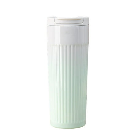 

Wharick Insulated Water Cup 13.5/17 oz Leakproof Coffee Cup Insulated Water Bottle Beverage Cup with Lanyard for Travel Office Car