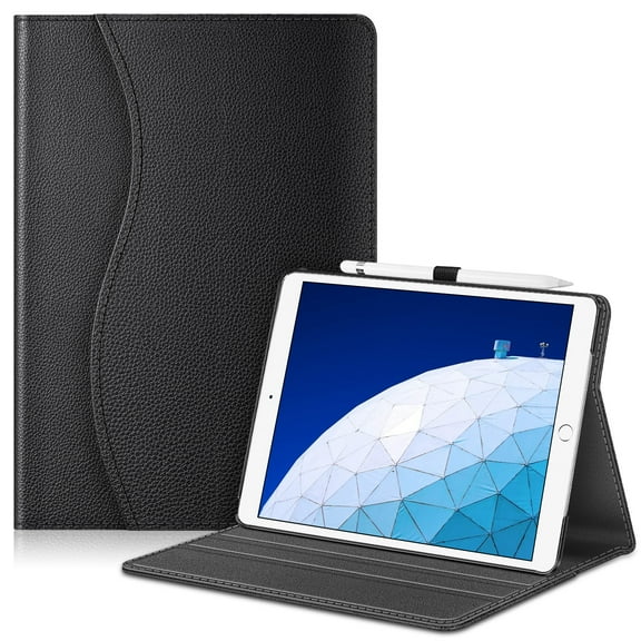 Fintie Sleek Shield Case Cover with Pocket for 10.5-inch iPad Air (3rd Gen) 2019 / iPad Pro 2017, Black