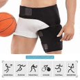 thumbnail image 2 of Compression Brace Wrap For Groin Sprains Therapy, 2 of 5