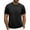 c01Black, variant on USNSM Mens T-Shirt Casual Stretch Solid Crewneck Short Sleeve Tees Soft Breathable Comfortable Summer Textured Shirts White S