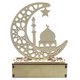 thumbnail image 3 of Ganfancp Ramadán de Madera Eid Mubarak Decoraciones para El Hogar Led Velas Ofertas Flash Liquidación 1 Adorno, 3 of 7