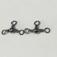 thumbnail image 4 of 100pcs Three Way Cross-Line Fishing Barrel Swivels Fast Rolling Swivels Fishing Lures Connector, 4 of 6