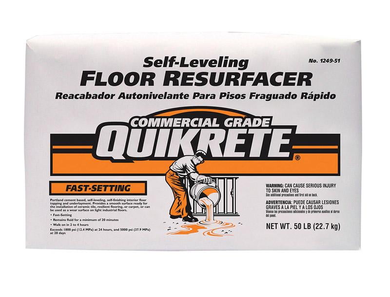 1pk Quikrete Self Leveling Concrete, How To Mix Quikrete Self Leveling Floor Resurfacer