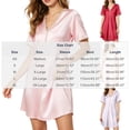 thumbnail image 3 of ZyeKqe Sleep Shirts for Women V Neck Sleeveless Nightgown Casual Lightweight Comfy Loungewear Mini Dress, 3 of 7