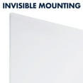 Quartet InvisaMount Glass DryErase Board, Hanging Wall