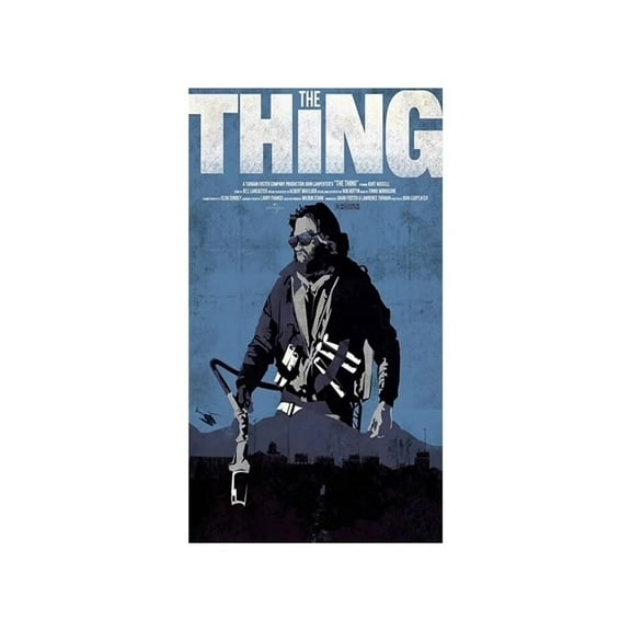 Movie Posters The Thing (1982) Poster Horror Film Vintage Canvas Wall Art Classic Picture Movie Poster Painting Modern Family Bedroom Decor Posters(1)