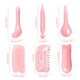 thumbnail image 2 of Herramientas de belleza y salud facial para acupuntura, tablero de Gua Sha y raspador para un mejor cuidado de la piel, juego de masajes Gua Sha de resina, 2 of 8