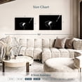 thumbnail image 4 of Elephant Stock Golf Hit Position Wall Art - Horizontal Canvas Wall Art - Living Room Wall Decor - Sports Canvas - Black And White Decor - 30" x 20", 4 of 8