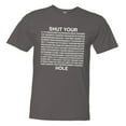 thumbnail image 1 of PleaseMeTees™ Mens Shut Your PI Hole 3.14 Pie Hole HQ Tee, 1 of 1