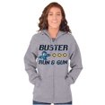 thumbnail image 3 of Classic 8bit Video Game Mega Man Unisex Plus Size Zip Hoodie Brisco Brands 2X, 3 of 5
