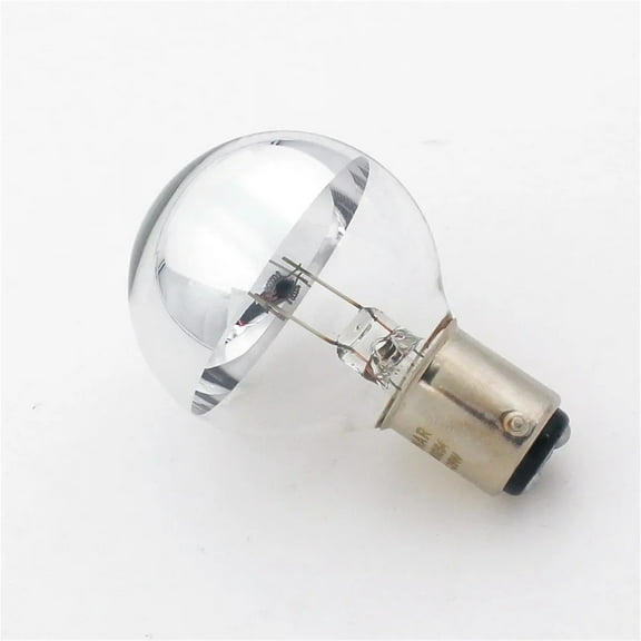 For Hanaulux Compatible 24V 25W BA15d Half Silver Bowl Incandescent Bulb for Surgical Lamps - 1 PIECE