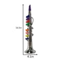 thumbnail image 4 of CQCYD 2Pcs Kids Toy Clarinet, 8 Tone Musical Instrument, Color Coded Key Simulated Wind Toy, Educational Sound Learning Tool for Early Development and Beginner Practice, 4 of 9
