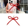 thumbnail image 4 of Giaone Sturdy PU Bowknot Charm Pendant Keychain for Bags and Mobile Phone, 4 of 13
