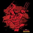 thumbnail image 2 of Women's Marvel: Deadpool & Wolverine Time To Give Quote Graphic T-Shirt, 2 of 4