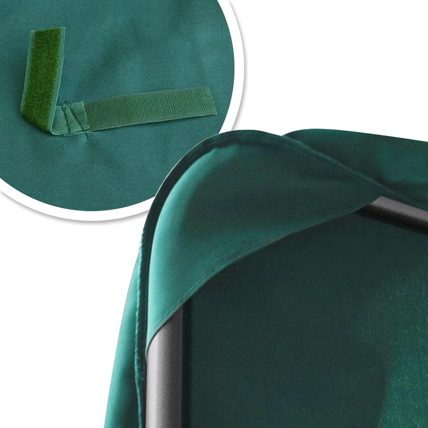 ALUVIERA Patio Swing Canopy Replacement Top Outdoor Seater Porch Swing Canopy Cover, Cover ONLY, （65"x45"，Green）