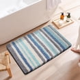 thumbnail image 4 of Todaioua Scandinavian Bath Mat Non Slip Super Absorbent Bathroom Soft Microfiber Machine Washable Luxury Bathroom Carpet for Dining Room, Kitchen and Bedroom (24"x16"), 4 of 7