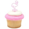 Cake Decoration DecoPics® - Pink Flamingos (12 pieces)