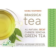 Brassica - All Natural Decaf Chinese Sencha Green Tea with truebroc - 16 Tea Bags