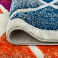 thumbnail image 6 of Contemporary 8x10 Area Rug (7'10'' x 10'3'') Geometric Multi-Color Living Room Easy to Clean, 6 of 9