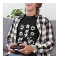 thumbnail image 3 of Playera Nintendo Fan Army Talla M White Pix Negro, 3 of 4