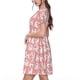 thumbnail image 2 of Disketp Cute Poodle Dog para Vestido de Manga Corta para Mujeres, Vestidos de Verano para Mujeres, Casual y Holgado para la Playa, 2 of 6