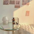 thumbnail image 3 of Cesta De Almacenamiento De Almacenamiento, Contenedor De Almacenamiento De Diseño Abierto De Malla De Acero Inoxidable Para Dormitorio De Oficina En Casa, 3 of 7