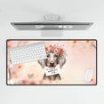 thumbnail image 4 of Happy Mother's Day Weimaraner with Flower Crown and Greeting Card Desk Mat Full Keyboard Mouse Pad Weim Gray Ghost Dog Lover Large Mousepad - 13004, 4 of 5