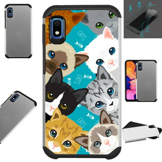  KOLHUBI Clear Phone Case for Samsung Galaxy A10e Designer Cat  Print Art-26 Exquisite Pattern Design Shock-Resistant Anti-Fall Protective  Transparent Shell for Samsung Galaxy A10e : Cell Phones & Accessories